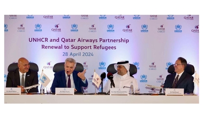Qatar Airways and UNHCR